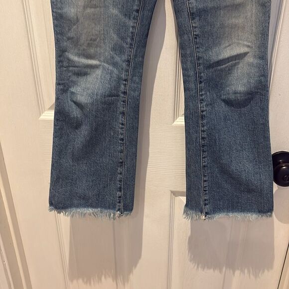 Madewell cali demi boot jeans SZ 25 - Picture 5 of 14